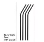 Colourful Reusable Stainless Steel Straws - Image 2