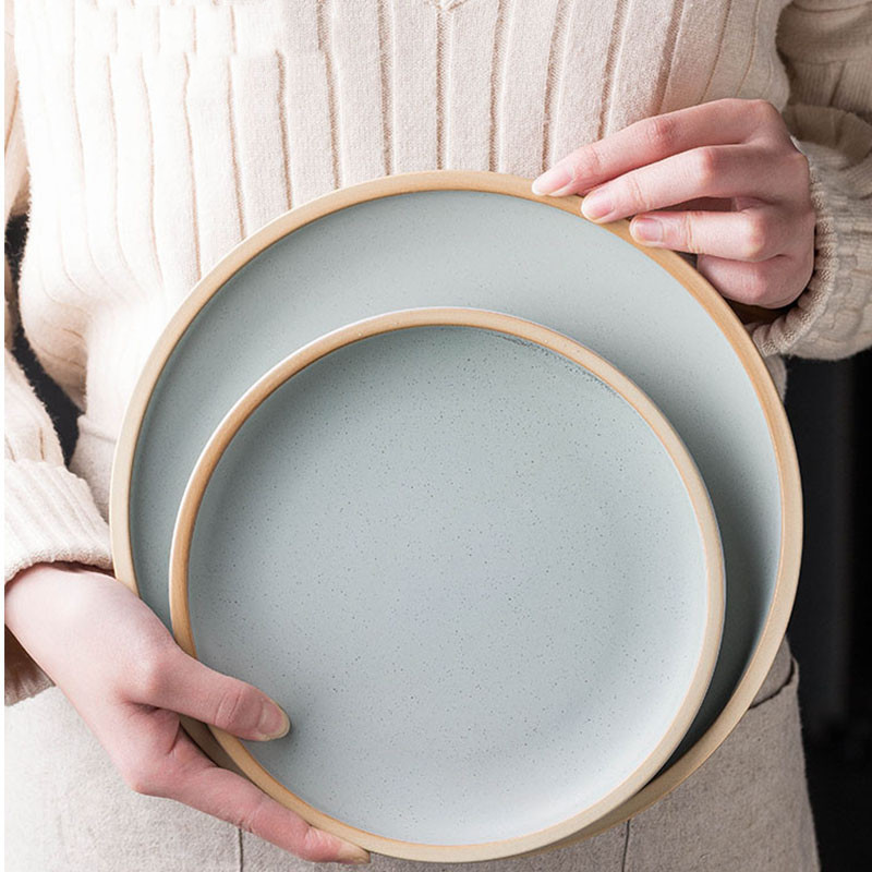 2905655754158.jpg Pure color matte ceramic plate - Image 1