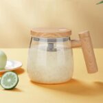 400ML Self Stirring Coffee Mug  Electric Mixing Glass Coffee CupHigh Speed Fast Automatic Coffee Cup For Gyms Dining Room Kitchen Gadgets - Image 5