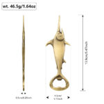 Creative Swordfish Handle Metal Beer Bottle Openers Kitchen Bar Accessories Tools Beer Gifts Beer Openors Kitchen Gadgets - Image 4