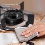 Steel Wire Ball Cloth Kitchen Cleaning Dishcloth - Image 2