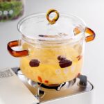 Borosilicate Glass Pot Household Heating Binaural - Image 5