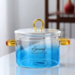 Borosilicate Glass Pot Household Heating Binaural - Image 9