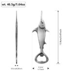 Creative Swordfish Handle Metal Beer Bottle Openers Kitchen Bar Accessories Tools Beer Gifts Beer Openors Kitchen Gadgets - Image 6
