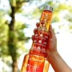 3-in-1 Gradient Color Motivational Water Bottles Set Plastic Straw Double Drink Translucent Outdoor Sports Bottle - Image 3