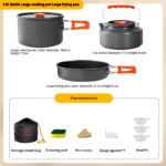 Fashion Outdoor Jacketed Kettle Three-piece Supplies - Image 3