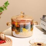 Borosilicate Glass Pot Household Heating Binaural - Image 4